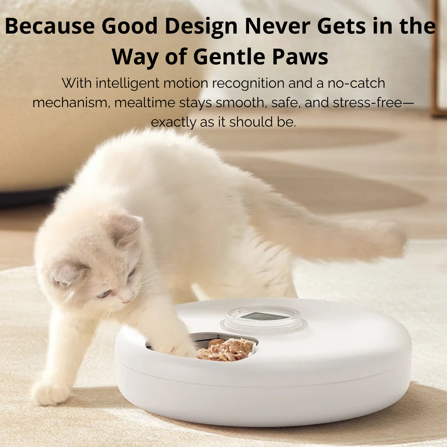 Serenity Feast  Six-Meal Smart Feeder